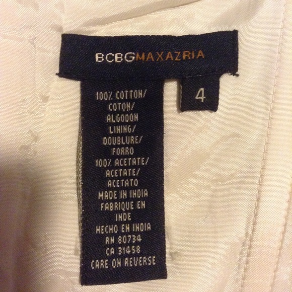 BCBG MaxAzaria strapless dress 🌞💝 - Picture 5 of 6